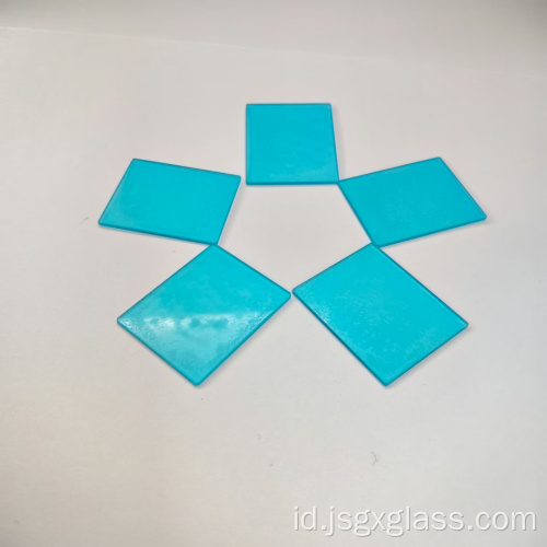 Kaca Filter optik Blue Bandpass tipe penyerapan